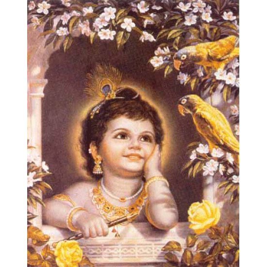Baby Krishna (Poster)