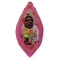 Bead Bag Sri Krishna mit Flöte (bestickt)