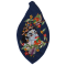 Bead Bag Sri Krishna mit Papageien (bestickt)