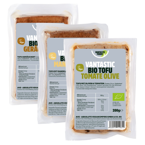 Bio Tofu Sparpackung 3 x 200g