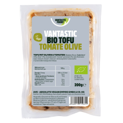 Bio Tofu Tomate-Olive 200g