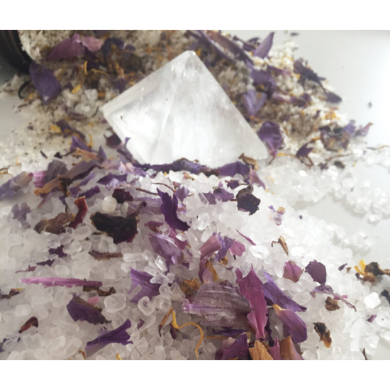 Blue Lotus Salt Bath, 300g