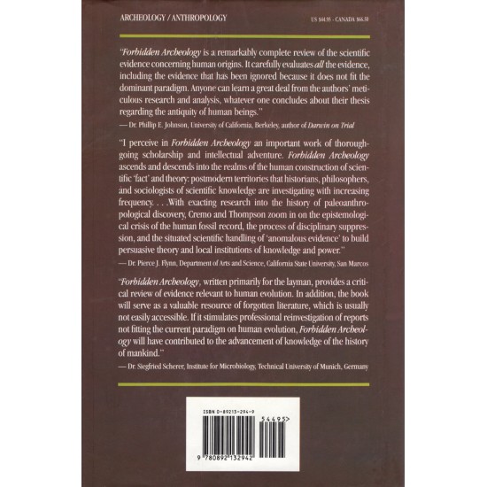 Forbidden Archeology, Michael A. Cremo • Richard L. Thompson