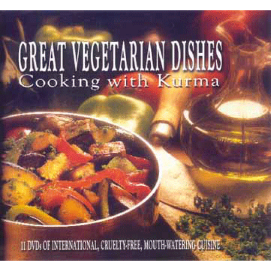 Great Vegetarian Dishes, Kurma dasa (11 DVD Set)