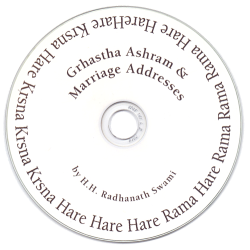 Grhastha Ashram & Marriage Addresses, Radhanath Swami (MP3 CD)