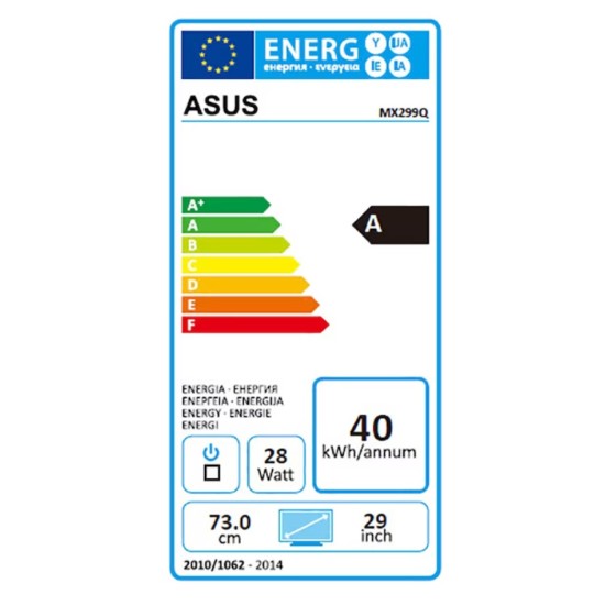 29" LCD-Monitor Asus MX299Q 2560x1080 Pixel (gebraucht)