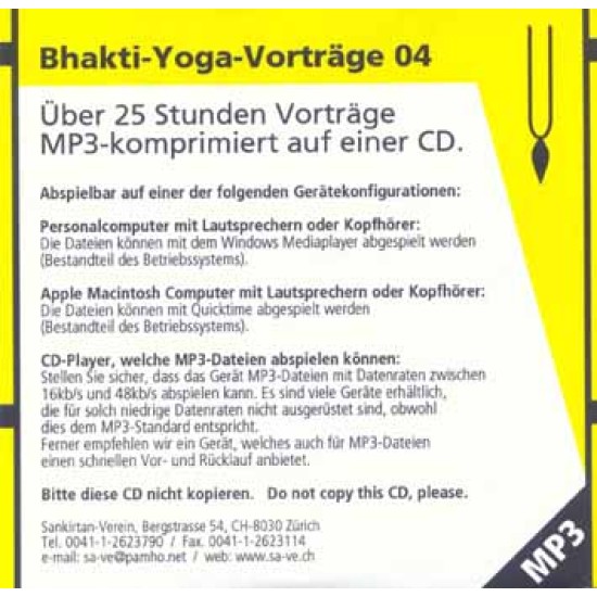 Bhakti-Yoga-Vorträge 04 (MP3)