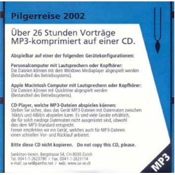 Pilgerreise 2002 (MP3)