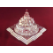 Meru-Chakra Glaskristall (3D-Shri-Yantra)