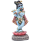 Krishna Murti mit Flöte auf Lotus