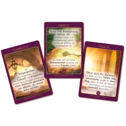 Prophezeiungen – 46 Orakelkarten mit Begleitbuch, Martin Zoller