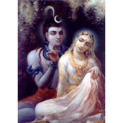 Shiva & Parvati (Poster)