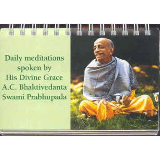 Prabhupada Meditations Kalender