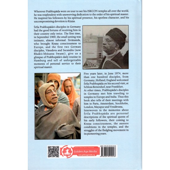 Srila Prabhupada and His Disciples in Germany, Bhakti Gauravani Goswami