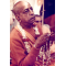 Srila Prabhupada mit Japa (Foto)