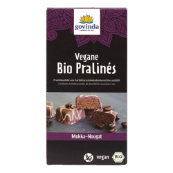 Vegane Bio Pralinés – Mokka-Nougat