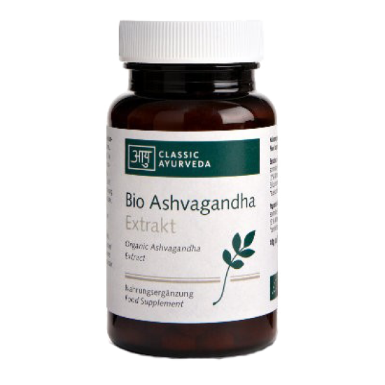 Bio Ashvagandha Extrakt, 60 Kapseln