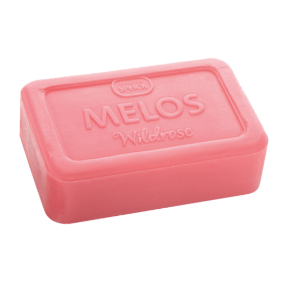 Melos Pflanzenöl-Wildrosen-Seife, 100g